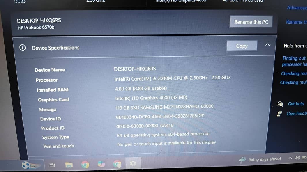 HP ProBook 12