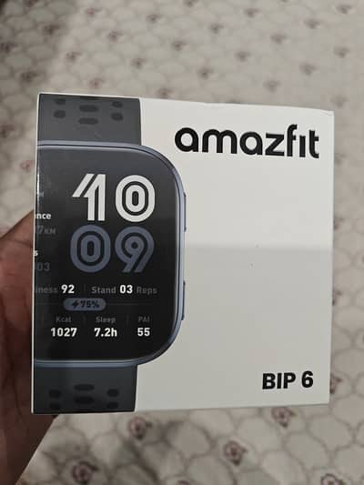 Amazfit Bip 6 - Black Color - 10/10 Condition - New