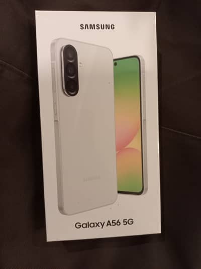 Samsung A56 (Sealed) in Light Grey Color