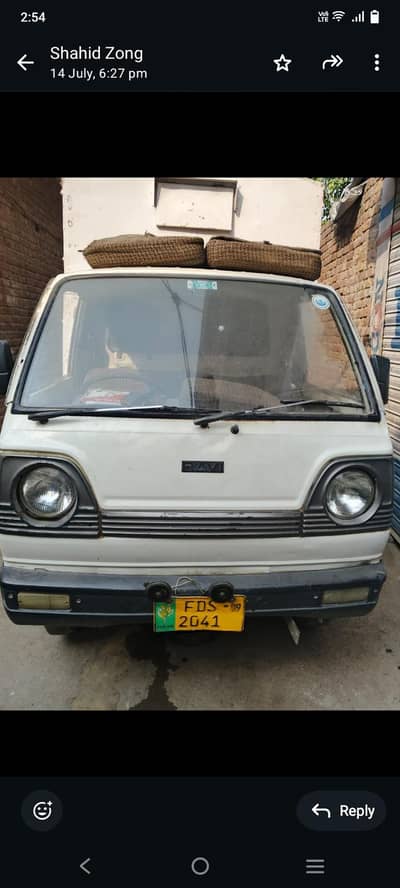 Aik Suzuki Ravi pickup Hy sale KY liye condition use Hy but sb ok Hy