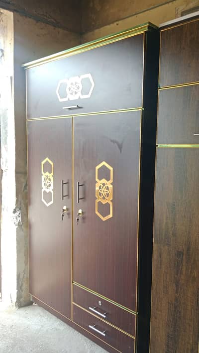 2 door almari/ wood works/cupboard /wardrobe for sale/almarih/colorful