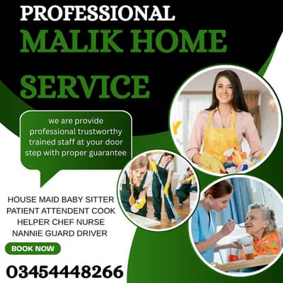 PROFESSIONAL MAID BABY SITTER PATIENT ATTENDENT COOK HELPER CHEF NURSE