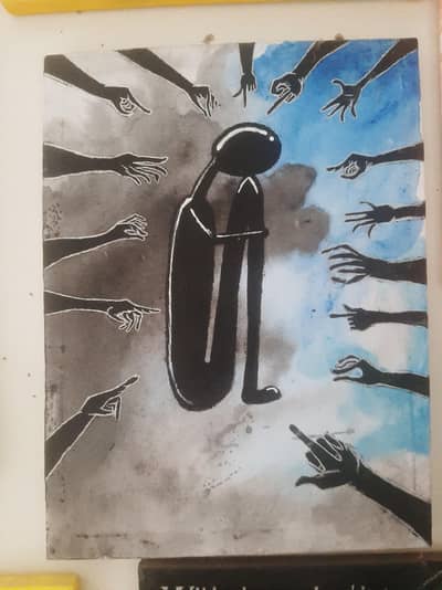 painting for lonely person