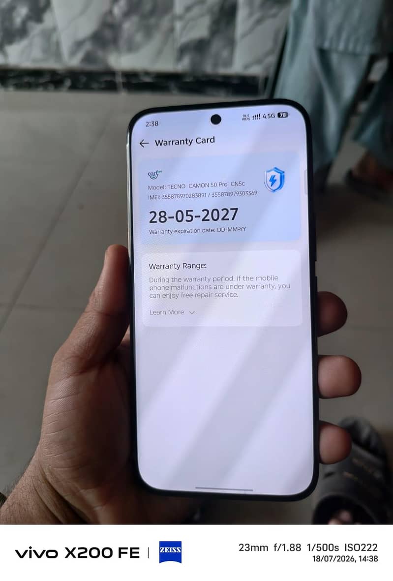 Tecno camon 50pro 0