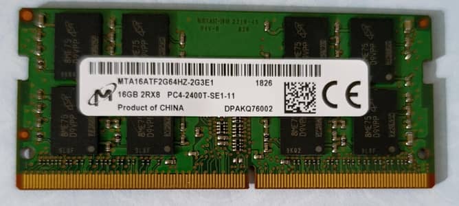 Laptop Ram 16GB