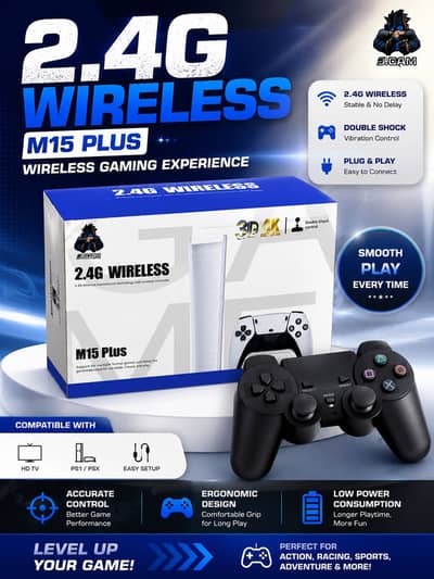 M15 plus video game for sale just like brand new 2000p+ games