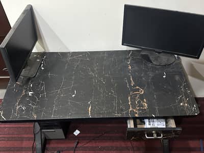 K Shape Gaming Table