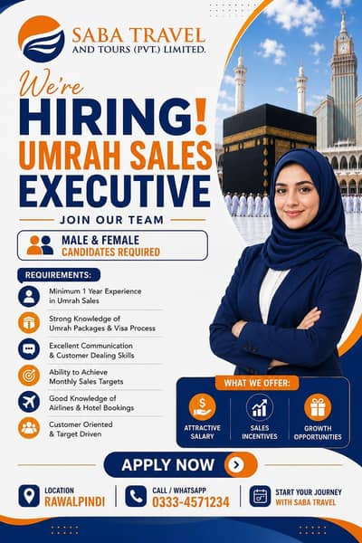 Sales staff Require