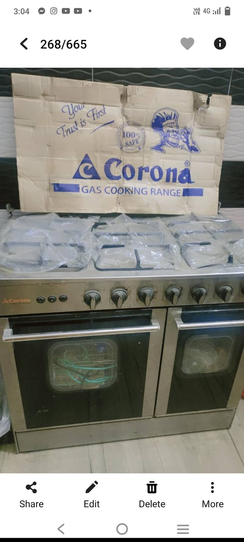 cooking range 0
