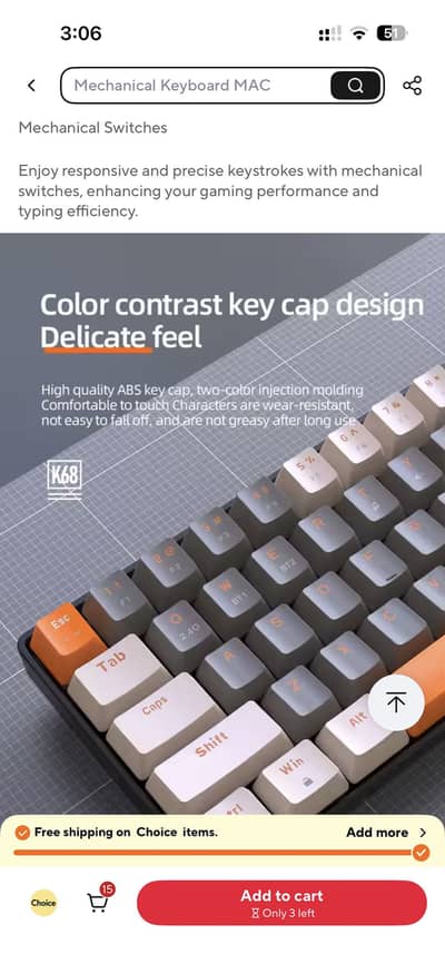 65% Wireless Mechanical Keyboard (Tri-Mode: BT / 2.4G / Wired)