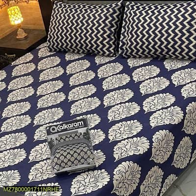 premium quality double bed sheets with pillow covers