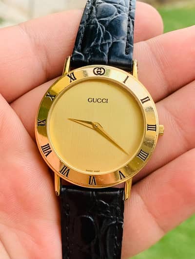 Gucci gold plated Watch