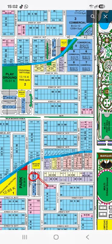 Mini Comercial plot for sale in sector B-17 Block C Islamabad