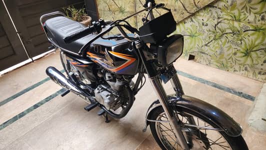 honda cg 125 black 2018 modal registration 2020