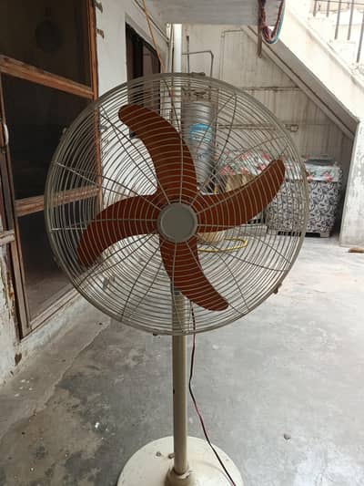 DC Pedestal fan with battery charger