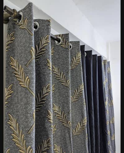 3 PC's curtains set