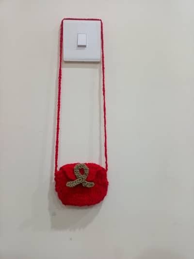 mini crochet bag 800rupees