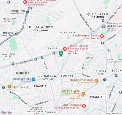 APARTMENT AVAILABLE FOR RENT IN JOHAR TOWN G1 MARKET