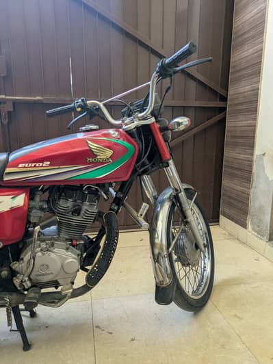 honda 125 2014 model golden number laga howa hai