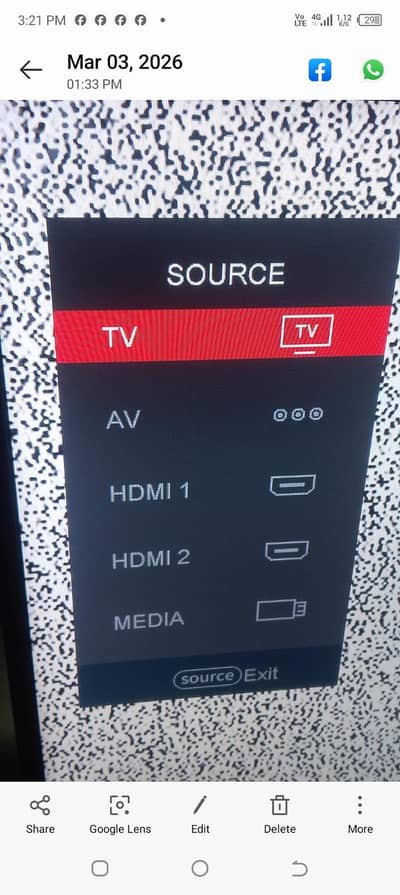 TCL LED TV 43"  2022 model simple Led not Smart  condi 10/9:5