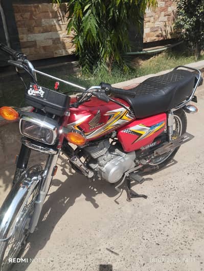 HONDA CG 125 Model 2025 sargodha city 03028145560