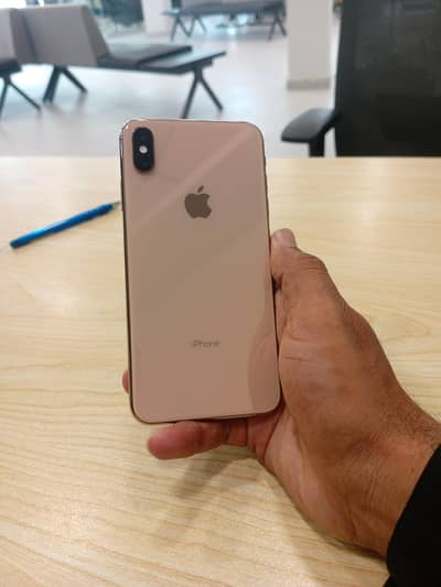 Apple iPhone XS Max official PTA dual SIM 64gb battery health 74 10/10