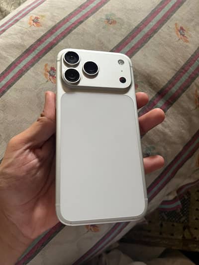 Iphone  17 pro max 256gb white unlock