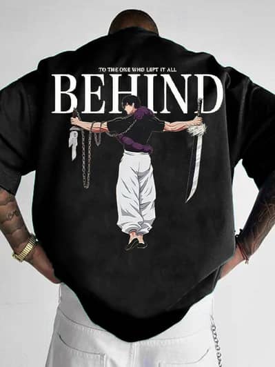 BEHIND DROP SHOULDER TEE