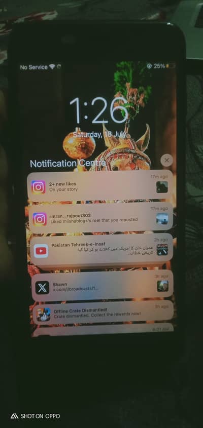 Iphone 7 plus Factory unlock 256 non pta