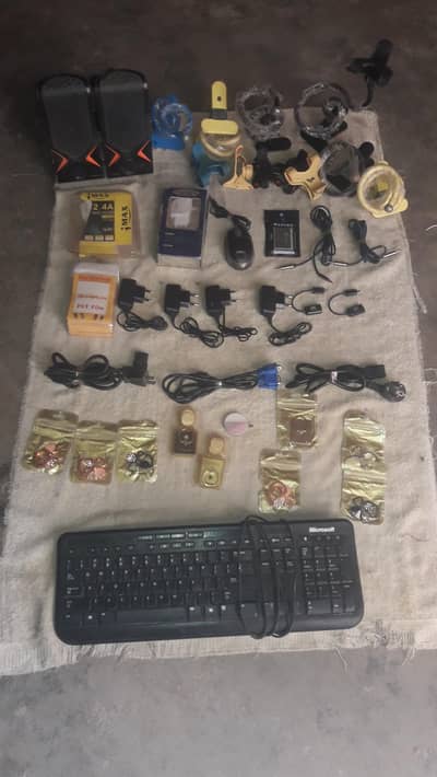17 Items Mobile + PC Accessories Lot - Fixed 6500