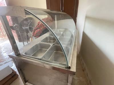 7 dishon wala steel ka counter