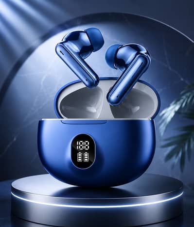 Premium Wireless Bluetooth Earbuds | LED Display | Deep Bass | New