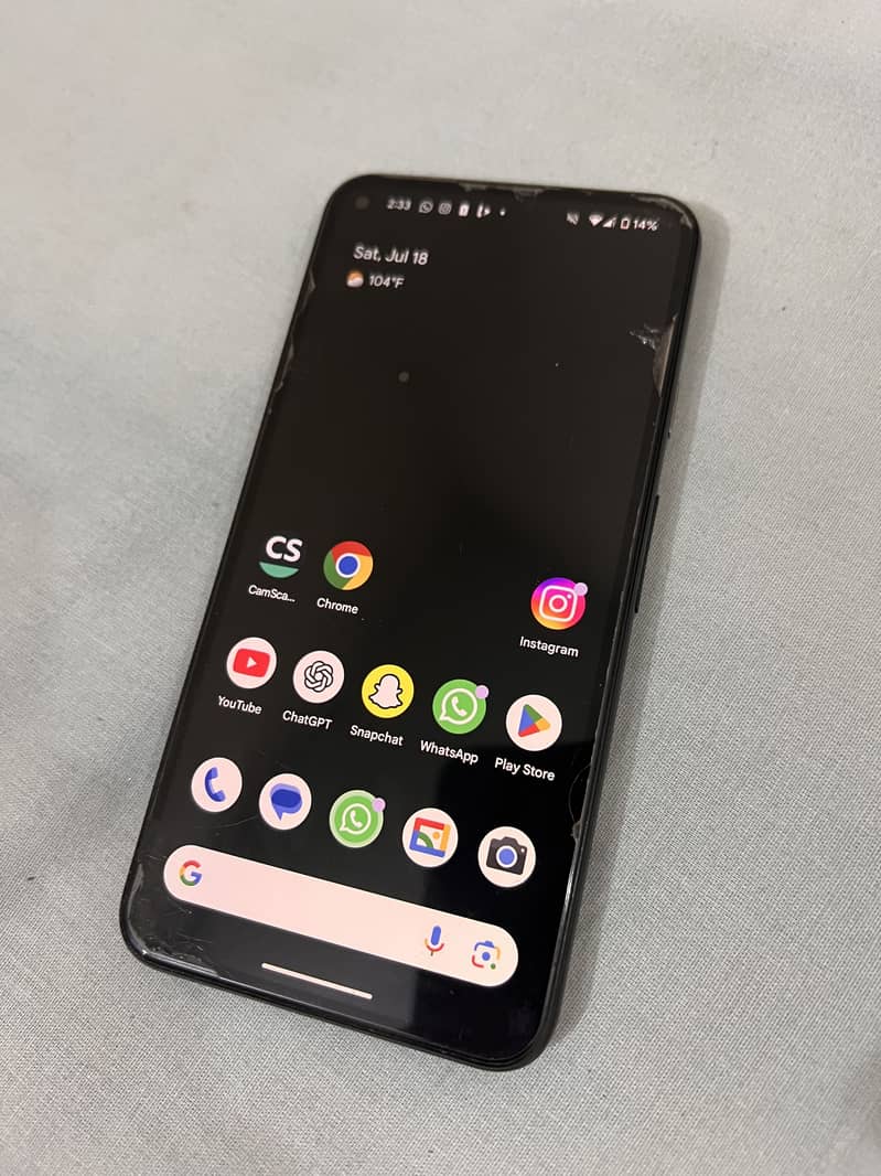 Pixel 5 black 3