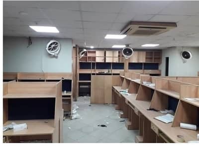 Sami Furnished Area 2200 Square Feet Brand New Corporation Office Available For Rent In Barket Market Garden Town Lahore