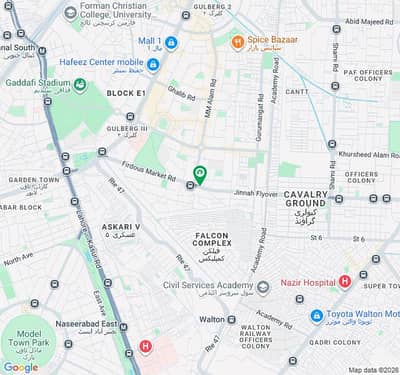 Office available in Al hafeez heights Ali Zaib Road Firdos Market