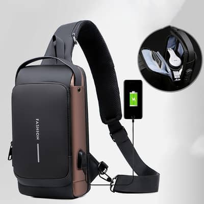 Crossbody Bag - Water resistant scratch proof bag