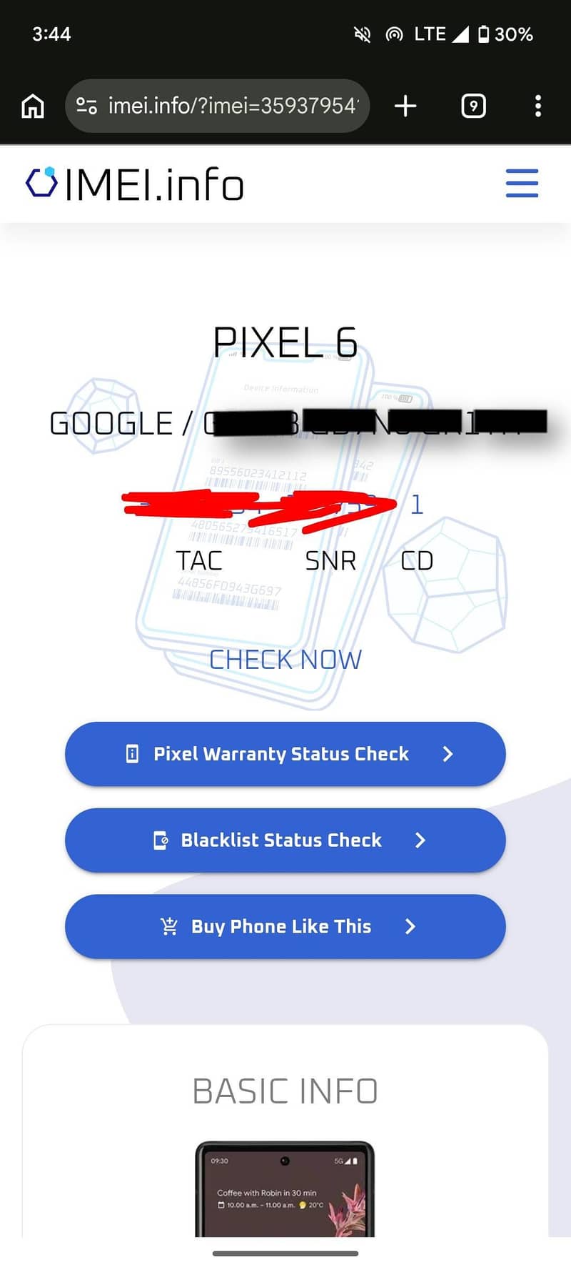 Google Pixel 6 4