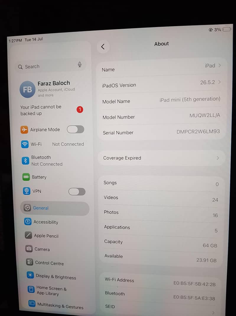 Ipad Mini 5 1