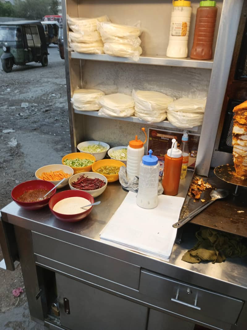 shawarma counter 0