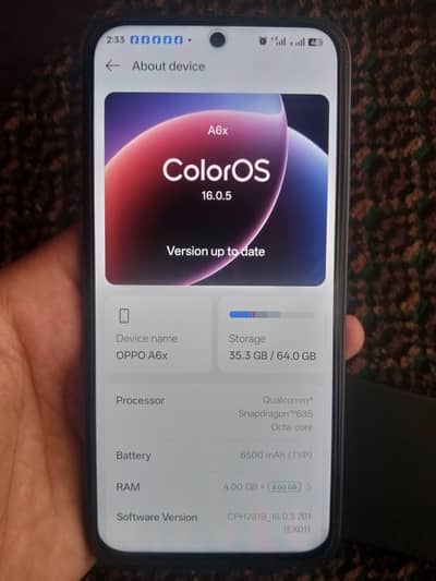 Oppo a6x
