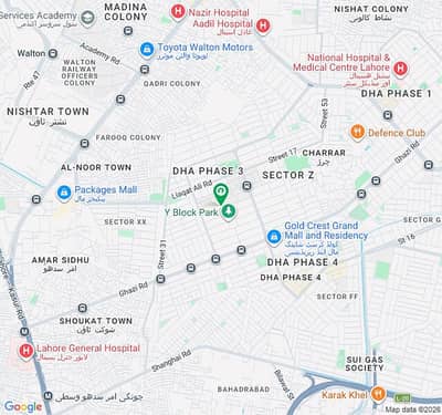 4 Marla First Floor Office for Rent in DHA Phase 3, Block Y|Spacious Hall, 2 Rooms & Big Car Parking