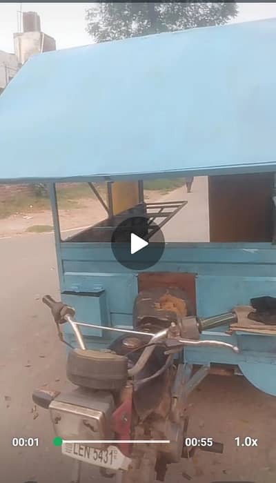 Loader Rickshaw Bike