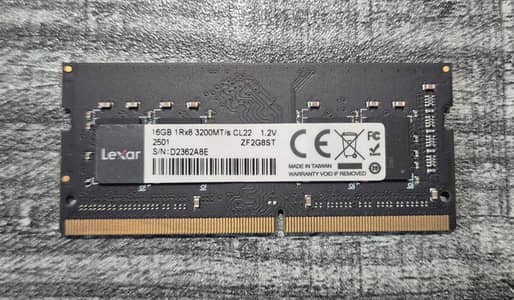 Lexar 16gb DDR4 Ram for Laptop