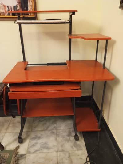 Computer Table | Study Desk | Office Workstation | Wooden PC Desk