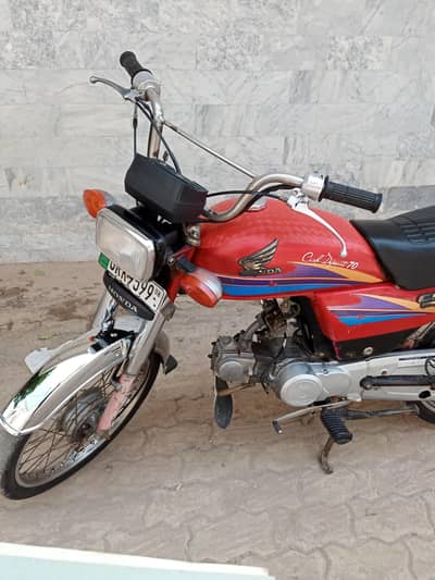 Honda CD 70 2008 model ha,all original documents Hain