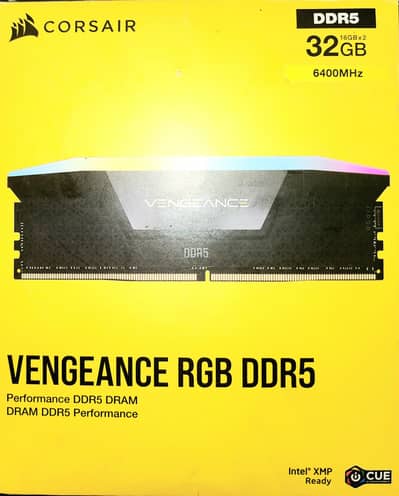 corsair 32 GB 6400 mhz C 36