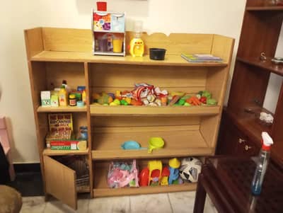 Wooden Storage Shelf | Multipurpose Display Rack | Heavy Duty Shelving