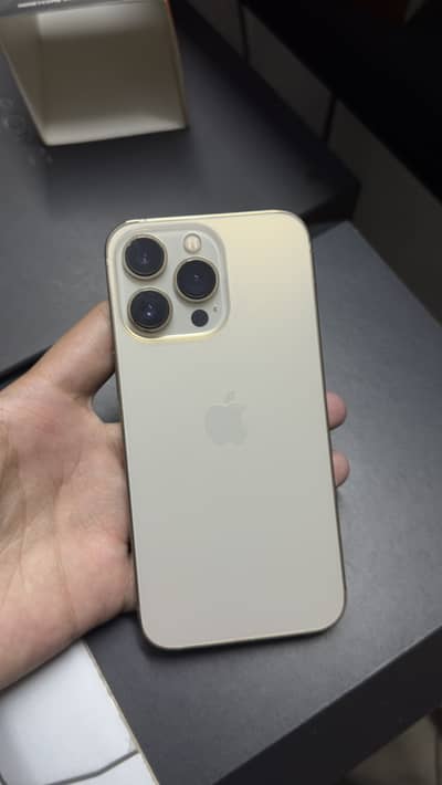 I phone 13 pro gold