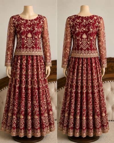 Bridal dress\wedding dress\walima mexi \bridal lehenga\ walima dress