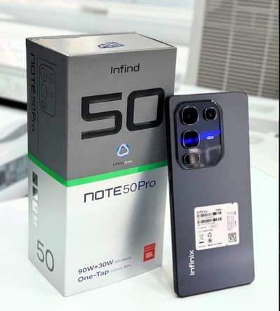 Infinix Note 50 Pro Box open